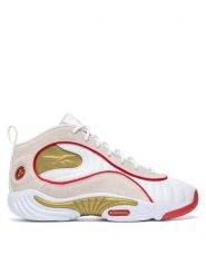 Reebok Sneakersy Answer III 100200996 Biały. Białe buty sportowe casual Reebok, bez wzorów, ze skóry, bez zapięcia. Za 599.99 zł.