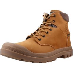 Buty PALLADIUM BOTAS PAMPA SPORTCUFF GTX Jasnobrązowy. Brązowe buty turystyczne Palladium, bez wzorów, z gore-texu, bez zapięcia, trekkingowe, gore-tex. Za 695.99 zł.