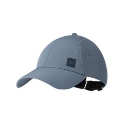 Czapka z daszkiem Buff Summit Solid. Niebieskie czapki z daszkiem Buff, bez wzorów. Za 126.99 zł.