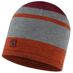 Czapka dla dorosłych Buff Merino Move Beanie. Szare czapki zimowe Buff, bez wzorów, z elastanu. Za 99.99 zł.