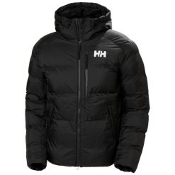 Kurtka z kapturem Helly Hansen Active Winter. Czarne kurtki Helly Hansen, na zimę, bez wzorów, z puchu, z kapturem. W wyprzedaży za 1,208.95 zł.