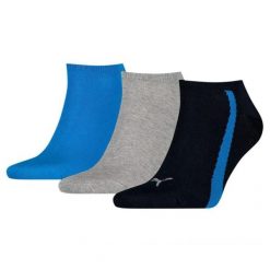 Skarpety Sportowe Unisex Dla Dorosłych Lifestyle 3pak. Czarne skarpetki sportowe Puma, bez wzorów. Za 65.99 zł.