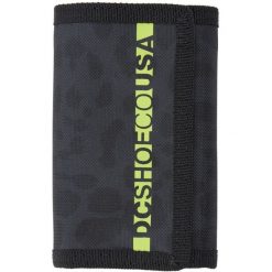 Portfel DC Shoes Ripper Tri Fold. Czarne portfele DC Shoes, bez wzorów, z poliesteru. Za 190.00 zł.