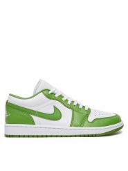 Nike Sneakersy Air Jordan 1 Low Se HF4823 100 Biały. Białe buty sportowe casual Nike, bez wzorów, ze skóry, bez zapięcia. Za 549.99 zł.
