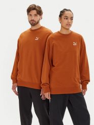 Puma Bluza Unisex Better Clasics 624244 Brązowy Relaxed Fit. Brązowe bluzy Puma, m, bez wzorów, z bawełny, bez kaptura. Za 119.99 zł.