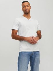Jack & Jones Koszulka w kolorze białym rozmiar: S. Białe bezrękawniki Jack & Jones, s, bez wzorów, z bawełny, bez kołnierzyka, bez ramiączek. Za 44.19 zł.