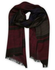 Lekki Szalik Wiosenno-Jesienny - Teer - Ciemna Kolorystyka. Szaliki Teer, bez wzorów, z materiału. Za 45.00 zł.