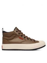 Converse Sneakersy Chuck Taylor All Star Malden Street Boot A13225C Brązowy. Brązowe buty sportowe casual Converse, bez wzorów, ze skóry, bez zapięcia. Za 359.99 zł.