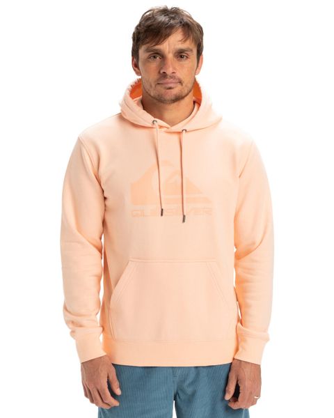 Bluza z kapturem COMP LOGO Różowy Mężczyźni. Czerwone bluzy z kapturem Quiksilver, m, z aplikacjami, z bawełny, z kapturem. Za 299.99 zł.
