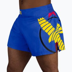 Spodenki treningowe męskie Hayabusa Icon Kickboxing. Niebieskie krótkie spodenki sportowe HAYABUSA, m, bez wzorów. Za 319.99 zł.