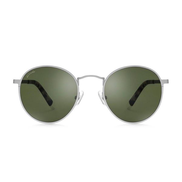 Okrągłe okulary ze stali nierdzewnej Lifestyle Siroko Hyde Park. Szare okulary przeciwsłoneczne SIROKO, okrągłe. Za 211.00 zł.