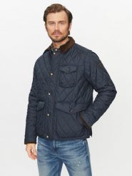Polo Ralph Lauren Kurtka przejściowa 710847071006 Granatowy Regular Fit. Niebieskie kurtki Polo Ralph Lauren, m, bez wzorów, z syntetyku, bez kaptura. Za 1,879.00 zł.