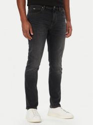 BOSS Jeansy H-Delaware 50564384 Czarny Slim Fit. Czarne jeansy Boss, m. Za 749.99 zł.