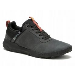 Buty Męskie Caterpillar Hex Ready Skórzane Półbuty Miejskie. Szare eleganckie półbuty CATerpillar, bez wzorów, bez obcasa, bez zapięcia. Za 439.00 zł.