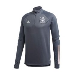 DFB Training Top bluza 044. Szare bluzy Adidas, s, bez wzorów, bez kaptura. W wyprzedaży za 299.60 zł.
