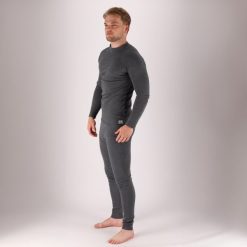 Termozestaw męski Koszula/Spodnie męskie 4 szt. Brązowe koszule HEAT KEEPER, na zimę, m, bez wzorów, z bawełny, bez kołnierzyka, bez ramiączek. W wyprzedaży za 378.10 zł.