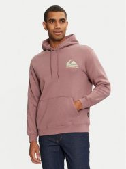 Quiksilver Bluza Omni Logo AQYFT03358 Fioletowy Regular Fit. Fioletowe bluzy Quiksilver, m, bez wzorów, z bawełny, bez kaptura. Za 109.99 zł.