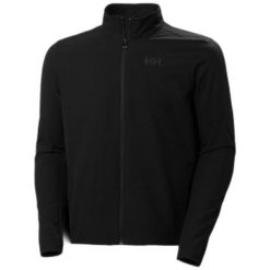 Kurtka wodoodporna Helly Hansen Sirdal Softshell. Czarne kurtki Helly Hansen, bez wzorów, z softshellu, bez kaptura. Za 460.65 zł.
