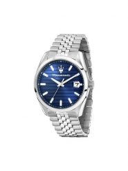 Maserati Zegarek Attrazione R8853151028 Srebrny. Szare, analogowe zegarki maserati, srebrne. Za 839.99 zł.