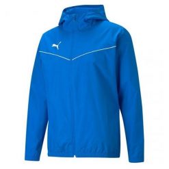 Męska Kurtka Na Każdą Pogodę Team Rise. Niebieskie kurtki Puma, m, bez wzorów, bez kaptura. Za 305.99 zł.