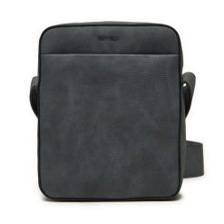 Saszetka Calvin Klein. Szare torby na ramię CALVIN KLEIN, bez wzorów, z nubiku, małe, bez dodatków. Za 229.99 zł.