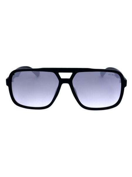Guess Męskie okulary przeciwsłoneczne w kolorze czarno-błękitnym rozmiar: 61. Czarne okulary przeciwsłoneczne Guess. Za 328.18 zł.