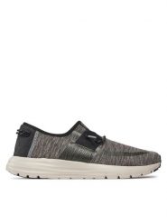 Hey Dude Półbuty Sirocco Dual Knit 40184-030 Szary. Szare eleganckie półbuty Hey dude, bez wzorów, z materiału, bez obcasa, bez zapięcia. Za 239.99 zł.