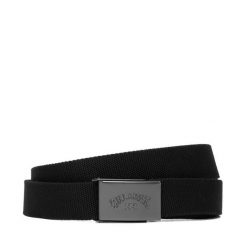 Pasek Billabong. Czarne paski Billabong, bez wzorów. Za 69.99 zł.