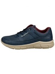 Bugatti Sneakersy w kolorze granatowym rozmiar: 41. Niebieskie buty sportowe casual Bugatti, bez wzorów, bez zapięcia. Za 158.10 zł.