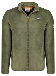 Geographical Norway Kurtka polarowa "Timple" w kolorze khaki rozmiar: XXL. Brązowe kurtki Geographical Norway, xxl, bez wzorów, z polaru, bez kaptura. Za 87.40 zł.