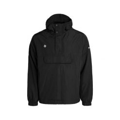 Kurtka wiatrówka typu kangur CHIETI z kapturem i centralną kieszenią zapinaną na. Czarne kurtki Izas, bez wzorów, z nylonu, z kapturem. Za 399.96 zł.