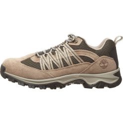 Buty turystyczne w kolorze beżowo-zielonym. Buty trekkingowe marki Timberland. W wyprzedaży za 260.95 zł.