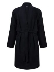 CR7 Szlafrok w kolorze czarnym rozmiar: L. Czarne szlafroki CR7, l, bez wzorów, z materiału, bez ramiączek, bez kaptura. Za 174.02 zł.