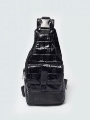 Torba unisex na ramię czarna oo574145 906. Czarne torby na ramię BIG STAR, bez wzorów, ze skóry ekologicznej, na ramię, bez dodatków. Za 139.99 zł.