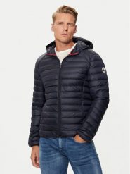 Jott Kurtka puchowa Nico P000MDOW01 Granatowy Slim Fit. Niebieskie kurtki Jott, l, bez wzorów, z puchu, bez kaptura. Za 479.99 zł.