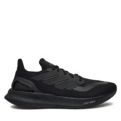 Buty do biegania adidas. Czarne buty do biegania Adidas, bez wzorów, bez zapięcia, do biegania. Za 429.99 zł.