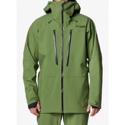 Kurtka narciarska męska Columbia Platinum Peak II 3L Shell. Zielone kurtki narciarskie i snowboardowe Columbia, l, bez wzorów, narciarskie. Za 1,227.99 zł.