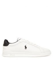 Polo Ralph Lauren Sneakersy Hrt Crt II 809968172004 Biały. Białe buty sportowe casual Polo Ralph Lauren, bez wzorów, ze skóry, bez zapięcia. Za 549.99 zł.
