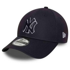 Czapka New Era 940 Outline NYY Navy. Zielone czapki zimowe New Era, bez wzorów. Za 126.86 zł.