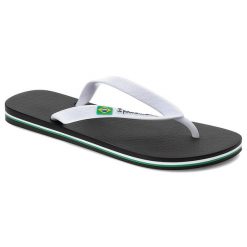 Czarne Japonki Ipanema Modne Obuwie Męskie. Białe japonki Ipanema, bez wzorów, z syntetyku. Za 89.99 zł.