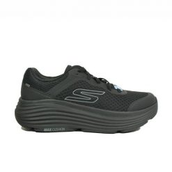 Skechers MAX CUSHIONING ENDEA 220613-BBK 41. Czarne buty do biegania Skechers, bez wzorów, z syntetyku, bez zapięcia, do biegania, skechers sport. Za 289.99 zł.