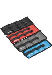 Obciążniki od 0,5 do 5 kg na kostki i nadgarstki na ręce Gorilla Sports. Szare piżamy GORILLA SPORTS, uniwersalny, bez wzorów, z materiału, bez ramiączek. Za 44.99 zł.