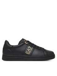 EA7 Emporio Armani Sneakersy 7X000332 AF10848 MZ177 Czarny. Czarne buty sportowe casual EA7 Emporio Armani, bez wzorów, ze skóry, bez zapięcia. Za 699.99 zł.