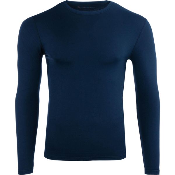 PlayerLayer Crew męska koszulka termiczna Navy XS. Niebieskie bielizna termoaktywna ZODIAC ORIGINAL, m, bez wzorów, bez ramiączek, na fitness i siłownię. Za 38.99 zł.