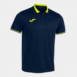 Koszulka polo tenisowa męska Joma Championship VI. Niebieskie koszulki polo Joma, m, bez wzorów, bez kołnierzyka, bez ramiączek. Za 149.99 zł.