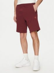 Adidas Szorty sportowe Essentials Trefoil JD2436 Czerwony Regular Fit. Czerwone krótkie spodenki sportowe Adidas, m, bez wzorów, z bawełny. Za 139.99 zł.