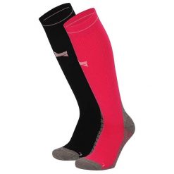 Skarpety kompresyjne do biegania Xtreme, 2 par, Multi Różowy. Czerwone skarpety XTREME SOCKSWEAR, bez wzorów. Za 142.99 zł.