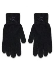 Calvin Klein Rękawiczki Męskie K50K512462 Czarny. Czarne rękawiczki CALVIN KLEIN, bez wzorów, z dzianiny. Za 149.99 zł.