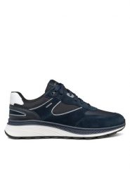Geox Sneakersy U Spherica Actif X1 U46HGA 02285 C4002 Granatowy. Niebieskie buty sportowe casual Geox, bez wzorów, ze skóry, bez zapięcia. Za 439.99 zł.