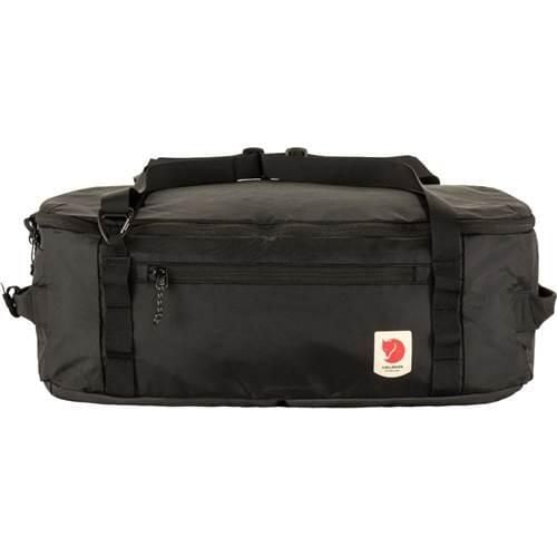 Torba sportowa unisex Fjallraven High Coast Duffel 22. Czarne torby na ramię Fjällräven, bez wzorów, z materiału, na ramię, bez dodatków. Za 379.99 zł.